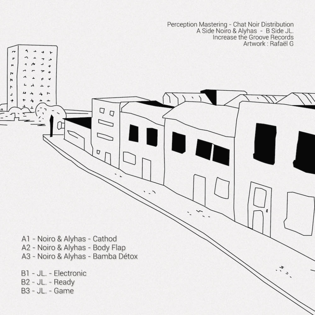 ( ITGR 013 ) ALYHAS & NOIRO, JL. - From Da Split 3 ( 12" vinyl ) Increase The Groove Records